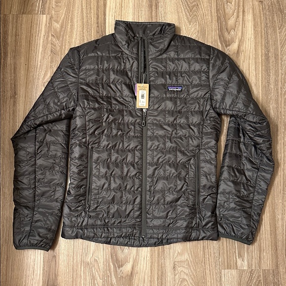 Patagonia Dark Gray Quilted Jacket - Picture 1 of 4